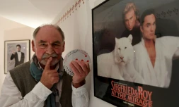 Harald Voit, fondateur de la Magic Academy à Pullach en Allemagne, le 29 novembre 2018