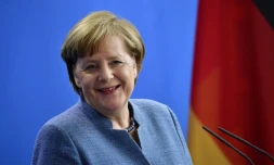 La chancelière allemande Angela Merkel, à Berlin le 27 février 2018.