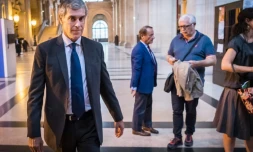 JérÎme Cahuzac à son arrivée au palais de justice le 13 septembre 2016 à Paris