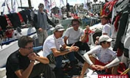Tour de France à la voile 2008 - Les marins du Ville du Port - Région Réunion