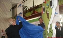 La mascotte du tram-train s'appelle Zéko (Photo SR21)