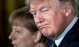 Donald Trump le 17 mars 2017 à la Maison Blanche