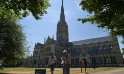 La cathédrale de Salisbury le 7 juillet 2018
