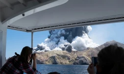 Eruption du volcan de White Island, le 9 décembre 2019 en Nouvelle-Zélande