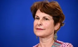 La déléguée interministérielle à l'aide aux victimes le 12 juillet 2017 à Paris