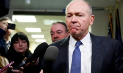 Dave Calhoun, patron de Boeing, le 24 janvier 2024 Ă Washington