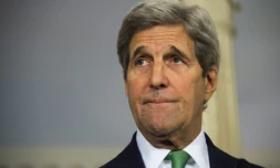 Le secrétaire d'Etat américain John Kerry le 15  mars 2016 à Washington
