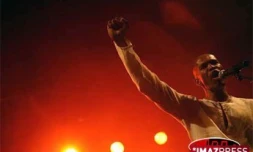 Le chanteur Davy Sicard