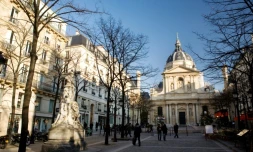 L'université de la Sorbonne à Paris le 16 février 2010