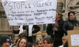 Marche contre la violence, le 19 décembre 2016 à Reims