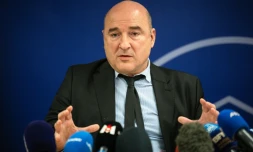 Le procureur de la République de Marseille, Nicolas Bessone, le 7 décembre 2024, à Marseille