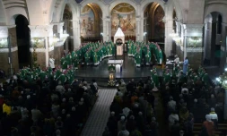 La ConfĂ©rence des Ă©vĂȘques de France rĂ©unie Ă Lourdes le 5 novembre 2019