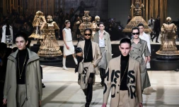 DĂ©filĂ© Dior pour la collection PrĂȘt-Ă -porter Femme Automne-Hiver 2024/2025 Ă la Fashion Week de Paris, le 27 fĂ©vrier 2024