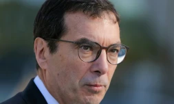 Le PDG de la SNCF Jean-Pierre Farandou à Paris le 3 mai 2024