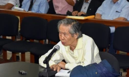Un juge péruvien a annulé mercredi la grâce accordée fin 2017 à l'ancien président du Pérou Alberto Fujimori, condamné pour crimes contre l'humanité et corruption
