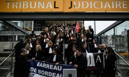 Les avocats français manifestaient déjà le 16 novembre 2021, contre un projet de loi mettant selon eux en péril le secret professionnel