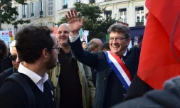 Jean-Luc Melenchon, le 23 septembre 2017 à Paris