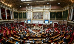 Le Premier ministre François Bayrou s'exprime sur le projet de loi de finances 2025 et le budget de la sécurité sociale à l'Assemblée nationale, le 3 février 2025 à Paris