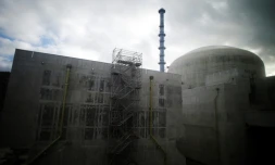 L'EPR de Flamanville, dans la Manche, le 02 février 2018