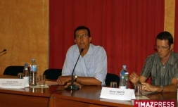 Harold Cazal et Olivier Heutte ont racheté les franchises Afflelou (Photo Entrepreneurs réunionnais)