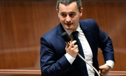 Le ministre des Comptes publics, Gérald Darmanin, à l'Assemblée nationale le 5 juillet 2017