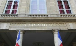 Le Conseil constitutionnel à Paris le 21 février 2012