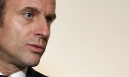 Emmanuel Macron, Ă l'hĂŽtel de ville d'Epernay, le 14 novembre 2019