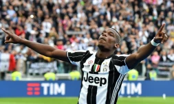 Paul Pogba avec la Juventus contre la Sampdoria, le 14 mai 2016 à Turin