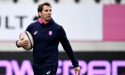 L'entraîneur argentin du Stade Français Gonzalo Quesada, le 20 novembre avant le match face à Montpellier au stade Jean-Bouin