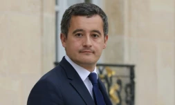Le ministre des Comptes publics Gérald Darmanin, à Paris le 3 octobre 2018