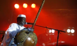 Mory Kante en concert à Paris le 13 juillet 2007