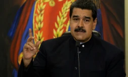 Le président socialiste vénézuélien Nicolas Maduro, le 17 octobre 2017 à Caracas