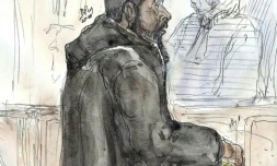 Peter Cherif, lors de son procès à Paris le 26 janvier 2011