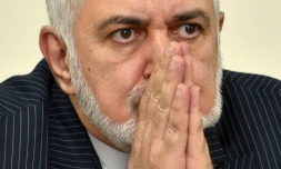 Le ministre iranien des Affaires étangÚres Mohammad Javad Zarif, le 27 janvier 2021 à Erevan