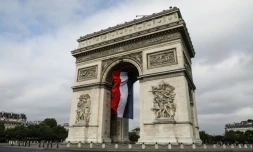 L'Arc de Triomphe le 14 juillet 2019, à Paris