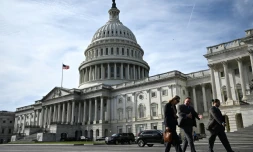 Le Capitole de Washington, siÚge du CongrÚs américain, le 4 novembre 2025