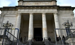 lLe palais de justice de Saintes (Charente-Maritime) le 12 mars 2020