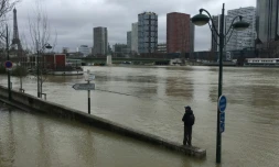 La crue de la Seine Ă Paris le 28 janvier 2018