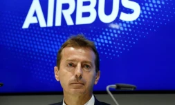 Guillaume Faury, PDG d'Airbus, au Bourget le 20 juin 2019