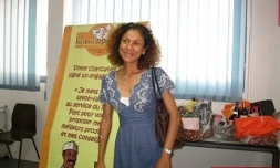 Katia Cazanove, premier prix du concours 2008. (Photo : Coopérative des producteurs de porcs de La Réunion)