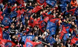 Supporters du PSG, le 21 février 2015, au Parc des Princes