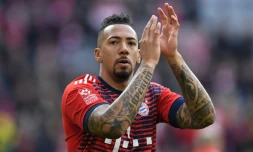Le défenseur allemand Jerome Boateng lors d'un match avec le Bayern face au Borussia Dortmund, le 31 mars 2018 à Munich