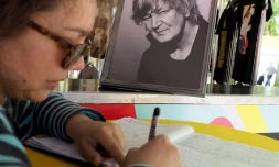 Hommage à Jacques Higelin lors de la 42e édition du Printemps de Bourges, le 25 avril 2018