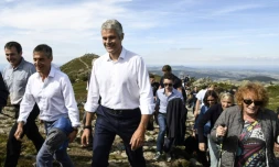 Laurent Wauquiez, ancien ministre et président de la région Auvergne-Rhône-Alpes, le 3 septembre 2017 à Les Estables (Haute-Loire) 