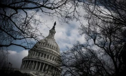 La Capitole, siège du Congrès américain, le 24 décembre 2018
