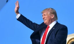 Donald Trump le 12 juillet 2019 Ă Cleveland, Ohio, Etats-Unis