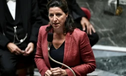 La ministre de la Santé AgnÚs Buzyn durant les questions au gouvernement à l'Assemblée nationale, le 16 octobre 2018