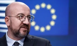 Le président du Conseil européen Charles Michel, le 21 mars 2024, à Bruxelles