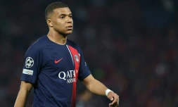 Kylian Mbappé, alors sous le maillot du PSG, en demi-finale retour de Ligue des champions, contre Dortmund, le 7 mai 2024 au Parc des Princes
