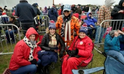 Des partisans de Donald Trump Ă Schnecksville, en Pennsylvanie, le 13 avril 2024